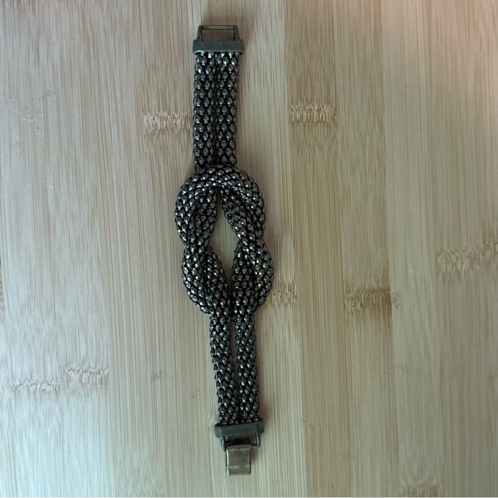 Vintage 8” Copper Love Knot Bracelet - Picture 3 of 5